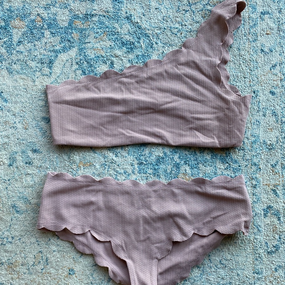 Marysia one shoulder swimsuit